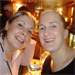 Alice, on the right, and her friend whose name I caqn't remember.